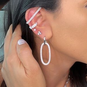 Sterling Silver Ear Cuff, brand new in box. 1 Single Piece